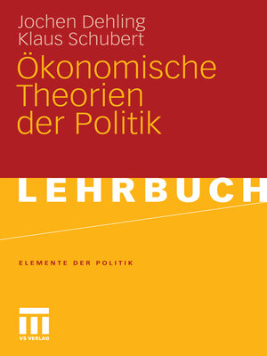 cover image of Ökonomische Theorien der Politik